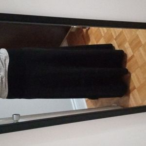 Black maxi skirt can be used as maternity or regular adjustable waist.